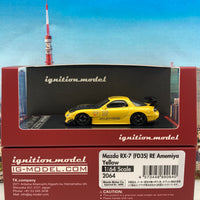 Ignition Model 1/64 Mazda RX7 FD3S RE Amemiya Yellow IG2064