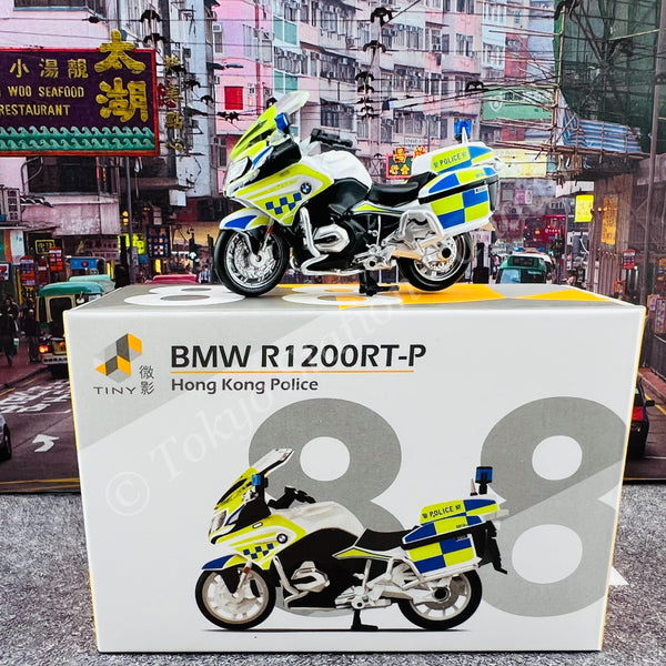 TINY 微影 88 1/43 BMW R1200RT-P Hong Kong Police Motorcycle (AM6810) ATC43184