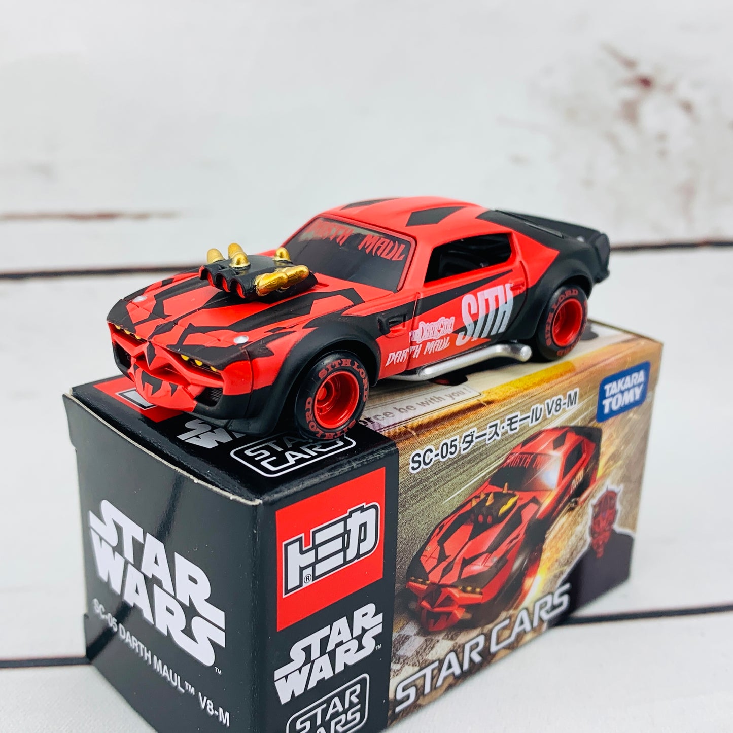 TOMICA STAR WARS STAR CARS SC-05 Darth Maul V8-M