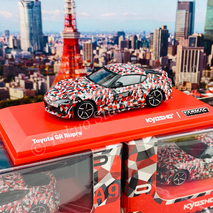 Tarmac Works 1/64 COLLAB64 Toyota GR Supra TEST CAR *** Collaboration with Kyosho *** T64K-002-TEST