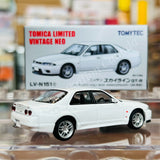 TOMYTEC Tomica Limited Vintage Neo 1/64 Nissan Skyline GT-R Otec Version 40th ANNIVERSARY (White) 1998 LV-N151c