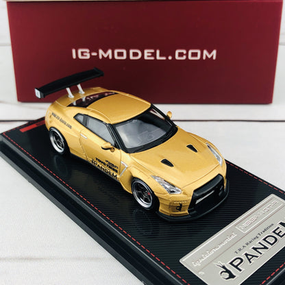 Ignition Model 1/64 Pandem R35 GTR Gold 1744