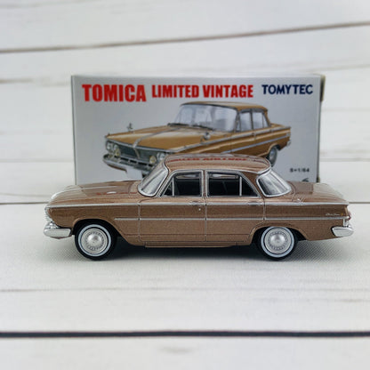 Tomica Limited Vintage 1/64 Nissan Prince Gloria Super6 (1963) Brown LV-174b