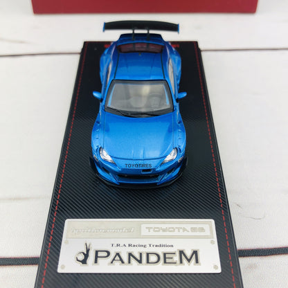 Ignition Model 1/64 Pandem Toyota 86 V3 Blue Metallic 1403
