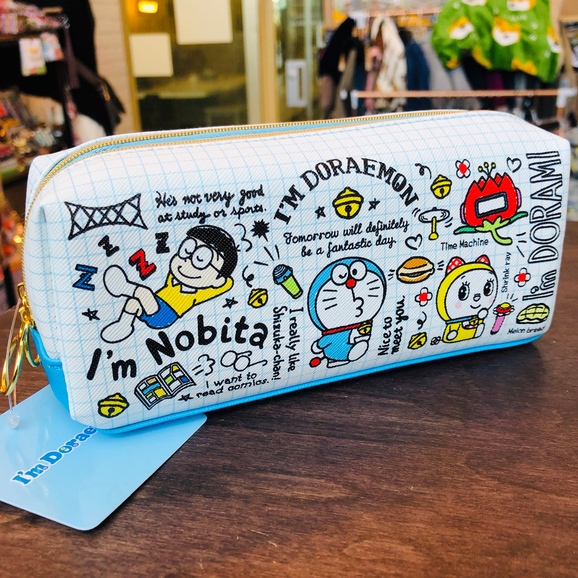 I'm Doraemon Pencil Soft Case with Double Compartment ID-5523360CH