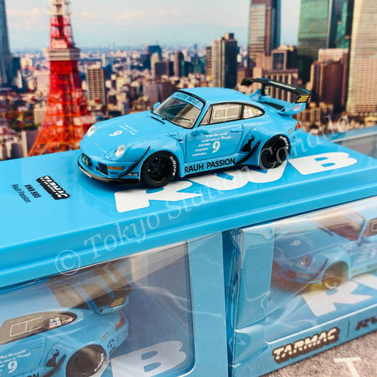 TARMAC WORKS 1/64 HOBBY64 RWB 993 Rauh Passion T64-017-RP