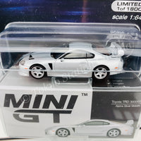 MINI GT 1/64 Toyota TRD 3000GT Alpine Silver Metallic LHD MGT00200-MJ