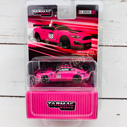 Tarmac Works 1/64 Global64 Ford Mustang GT4 Pirelli World Challenge 2018 T64G-011-PWC