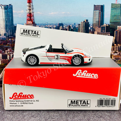 Schuco 1/64 Porsche 918 Spyder No.3 452021200