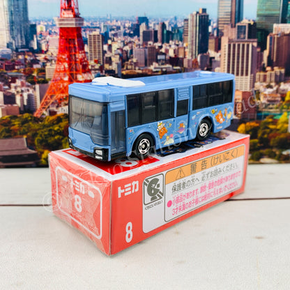 TOMICA 8 Mitsubishi Fuso Aero Star Tachikawa Bus X Rilakkuma