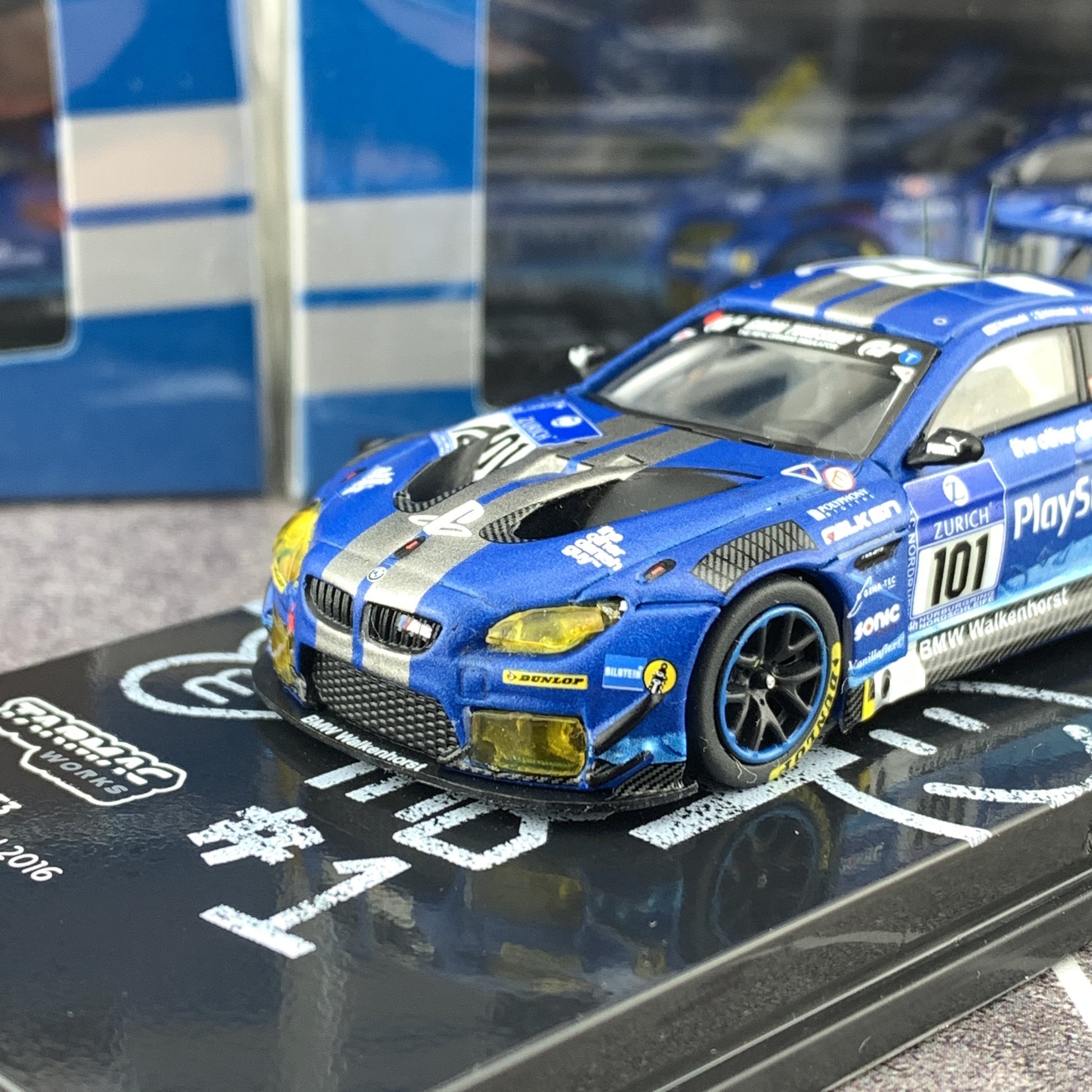 Tarmac Works 1/64 BMW M6 GT3 Nürburgring 24H 2016 T64-020-16NUR101
