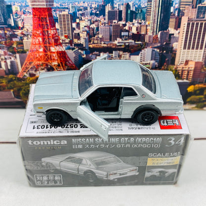 TOMICA PREMIUM 34 NISSAN SKYLINE GTR KPGC10 (ANNIVERSARY OF TOMICA PREMIUM RELEASE VER.)