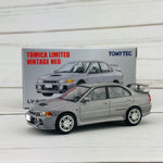 Tomica Limited Vintage Neo Mitsubishi Lancer Evolution IV GSR Silver (1996) LV-N186a