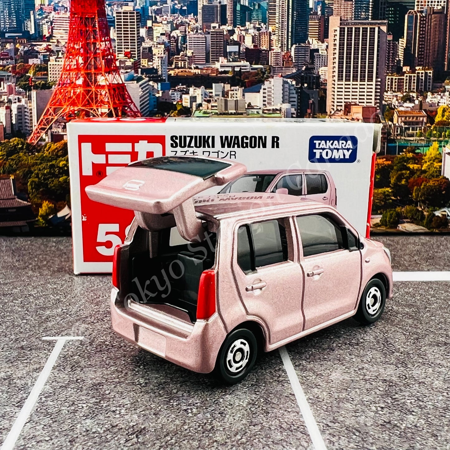 TOMICA 58 Suzuki Wagon R 4904810471097