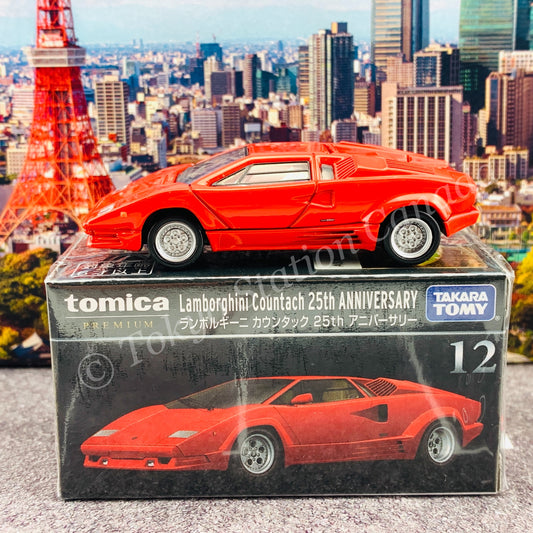 Tomica Premium 12 Lamborghini Countach 25th Anniversary