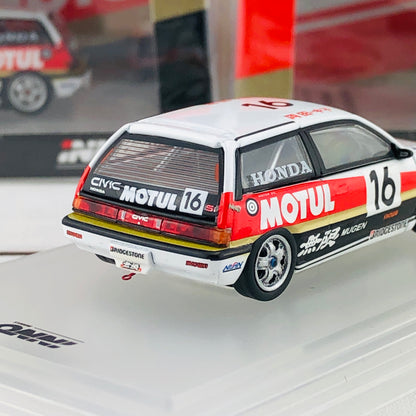 INNO64 HONDA CIVIC Si E-AT Gr.A #16 Mugen Motul - JTC 1987 IN64-EAT-MOT87