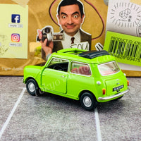 TINY 微影 Mr Bean's MINI Set ( Sunroof open Mini cooper + Mr Bean's Figure with suitcase) LHD ATBS018