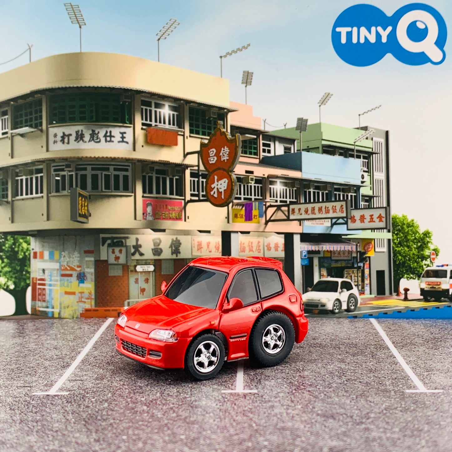 TINYQ Pro-Series 01 - Honda Civic EG6 (Red) TinyQ-01d