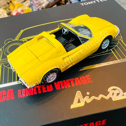 TOMYTEC Tomica Limited Vintage NEO 1/64 LV Dino 246 GTS Yellow