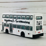 Tiny City KMB Dennis Jubilant Bus “Hong Kong is Watching” 丹尼士喝采 亂拋垃圾 人見人憎