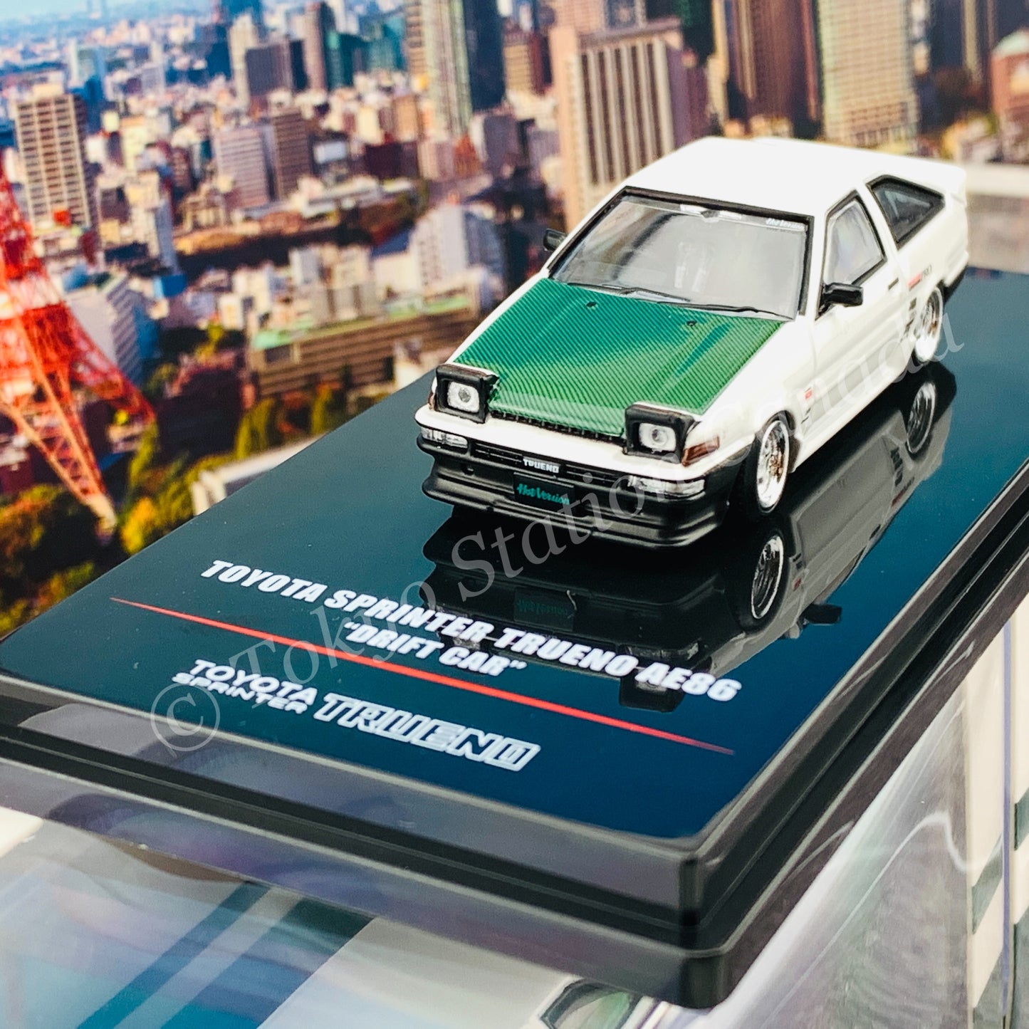 INNO64 1/64 TOYOTA SPRINTER TRUENO AE86 Drift Car IN64-AE86T-DC