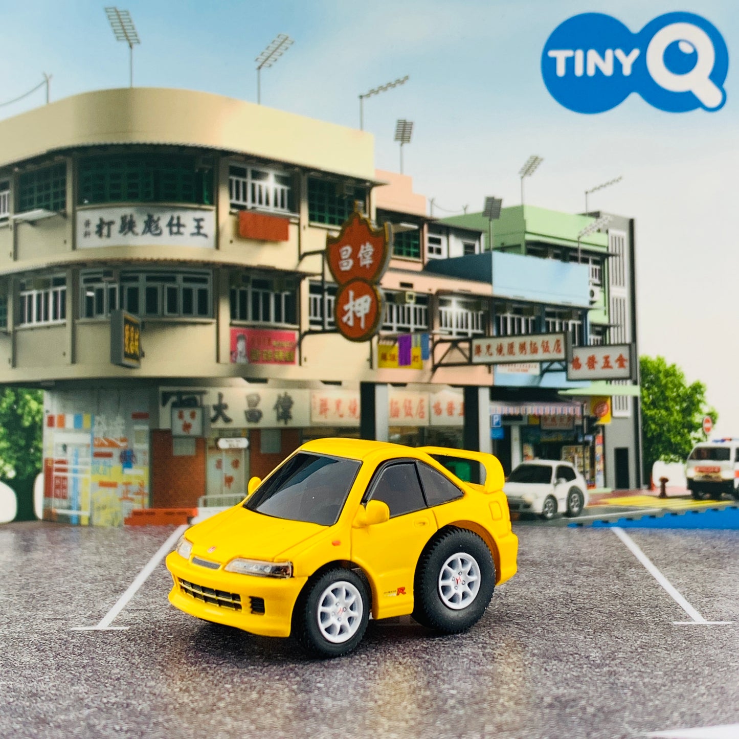TINYQ Pro-Series 06 - Honda Integra DC2 (Yellow) TinyQ-06-a