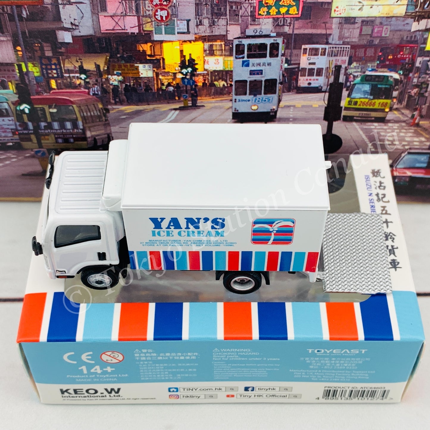 TINY 微影 Isuzu N Series Yan Chim Kee 甄沾記五十鈴N系列 ATC64603