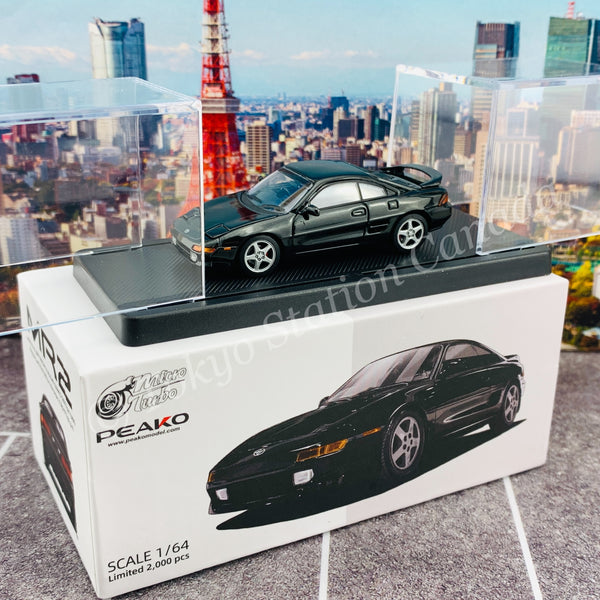 PEAKO64 1/64 Toyota MR2 SW20 1996 Black Color 62400