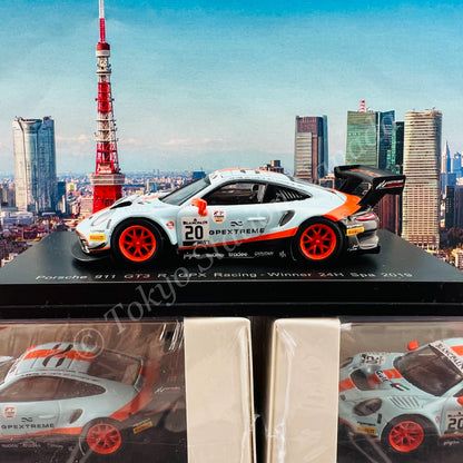 Sparky 1/64 Porsche 911 GT3 R No.20 GPX Racing Winner 24H Spa 2019 R. Lietz - M. Christensen - K. Estre Y184