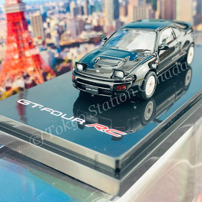 HOBBY JAPAN 1/64 Toyota CELICA GT-FOUR RC ST185 Customized Version Dish Wheel Black HJ641023CBK