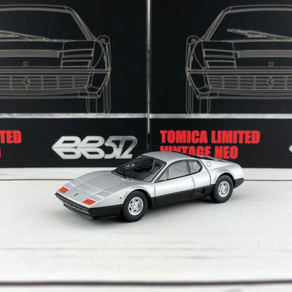 Tomica Tomytec Limited Vintage Neo 1/64 512i BB SILVER