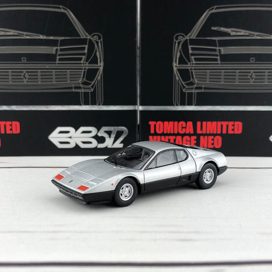 Tomica Tomytec Limited Vintage Neo 1/64 512i BB SILVER