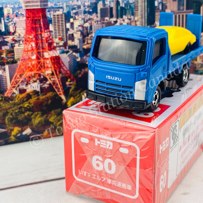 TOMICA 60 ISUZU ELF Vehicle Transporter