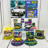 Gacha Capsule Initial D Effect Acrylic Stand Vol.3 Complete set of 6 (4571542962836)