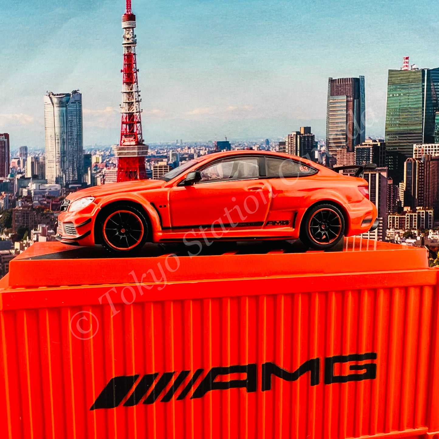 TARMAC WORKS GLOBAL64 1/64 Mercedes-Benz C63 AMG Black Series Orange T64G-009-OR