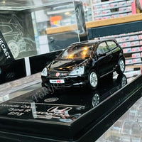 PARA64 1/64 2001 Honda Civic Type-R EP3 Nighthawk Black LHD PA-55342