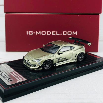 Ignition Model 1/64 Pandem Toyota 86 V3 Green Metallic 1754