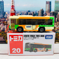TOMICA 20 Isuzu Erga Toei Bus 4904810879718