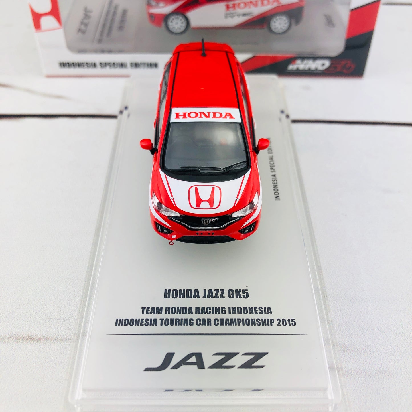 INNO64 HONDA Jazz GK5 Team Honda Racing Indonesia INDONESIA TOURING CAR CHAMPIONSHIP 2015 IN64-GK5-THRI