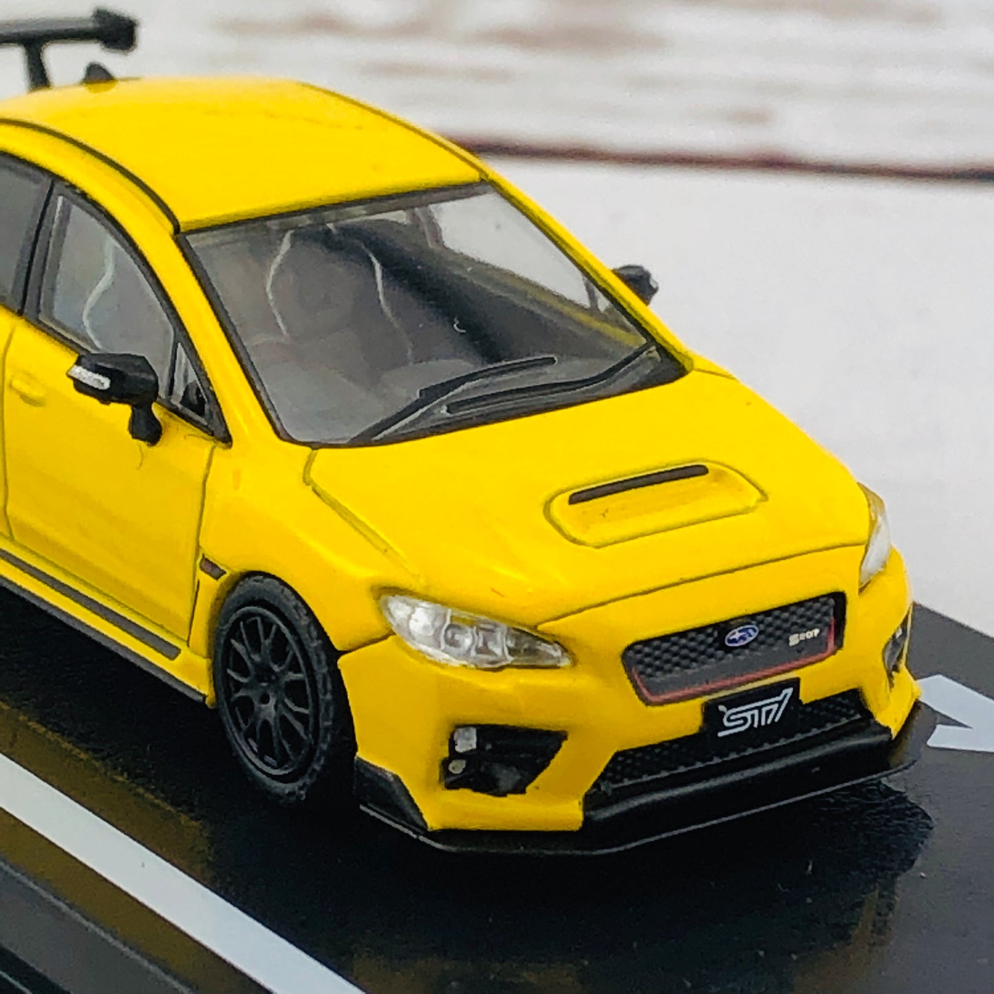 Tarmac Works 1/64 Subaru WRX STI S207 NBR Package Sunrise Yellow