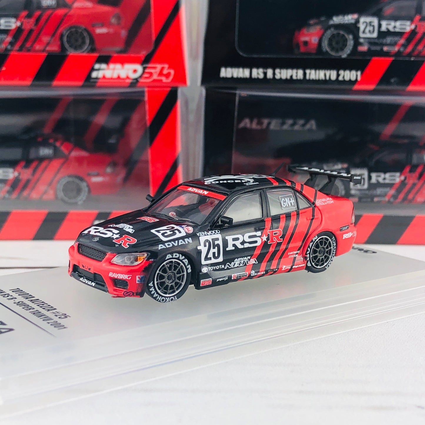 INNO64 1/64 TOYOTA ALTEZZA #25 Advan RS'R - Super Taikyu 2001 IN64-RS200-RSRJP
