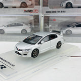 INNO64 1/64 Honda Civic FD2 Type-R SILVER with extra wheels set IN64-FD2-SIL