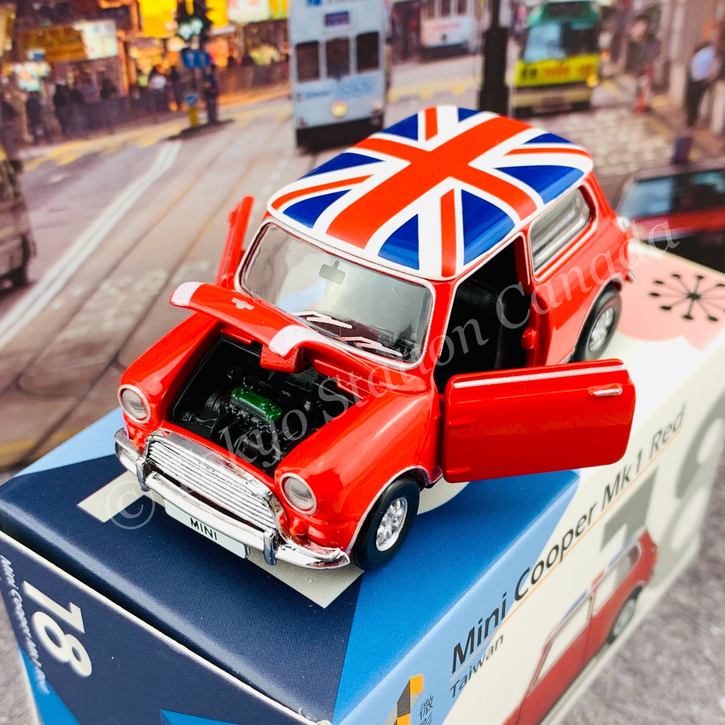 TINY 微影 TW18 Mini Cooper Mk1 RED Taiwan LHD ATC64543