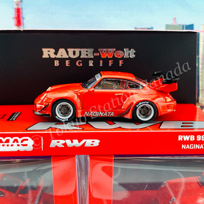 TARMAC WORKS HOBBY64 1/64 RWB 993 Naginata USA Special Edition T64-017-NA