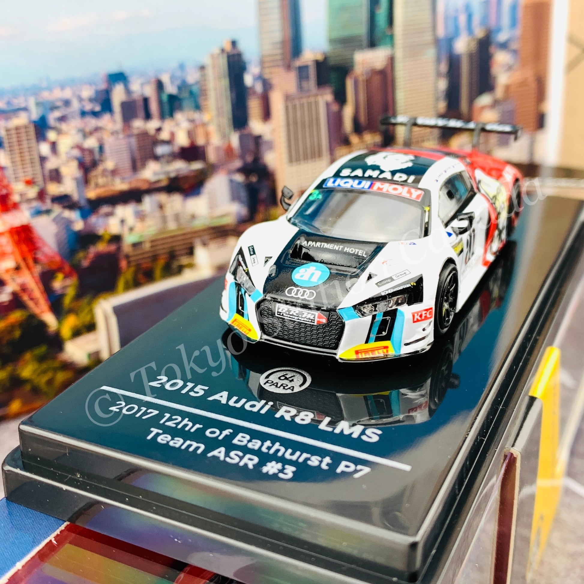 PARA64 1/64 Audi R8LMS 2015 - 2017 12hr Bathurst Team ASR #3A LHD PA-55275