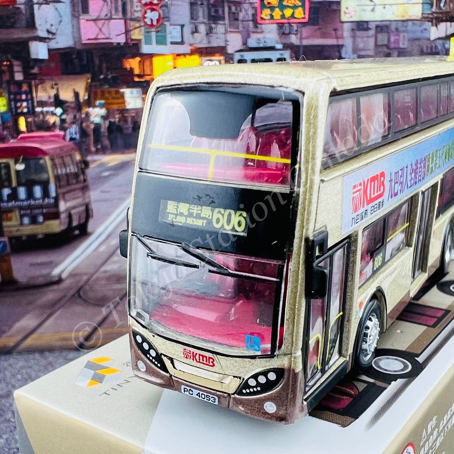 TINY 微影 18 KMB ADL Enviro400 (Island Resort 606 藍灣半島) (Scale 1/110) KMB2021052