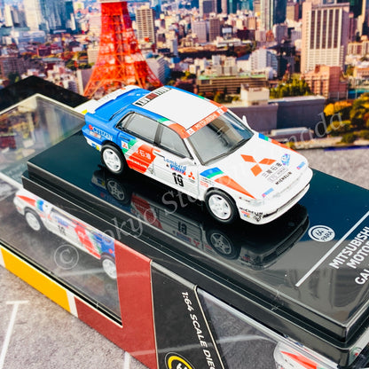 PARA64 1/64 Mitsubishi Galant VR4 1989 RAC LOMBARD RALLY #19 LHD PA-55104