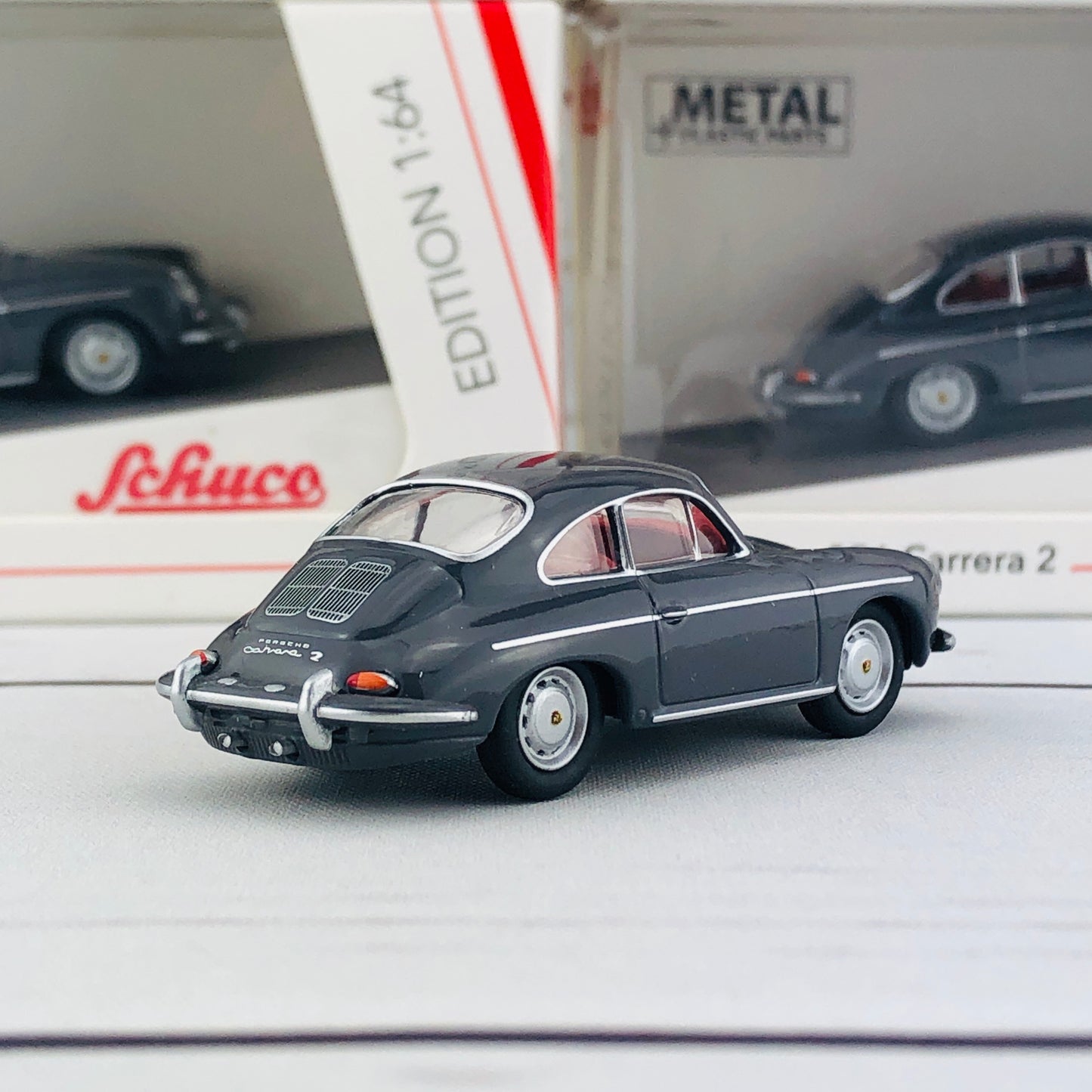 Schuco 1/64 Porsche 356 Carrera 2 (Art. Nr 45 201 7900)