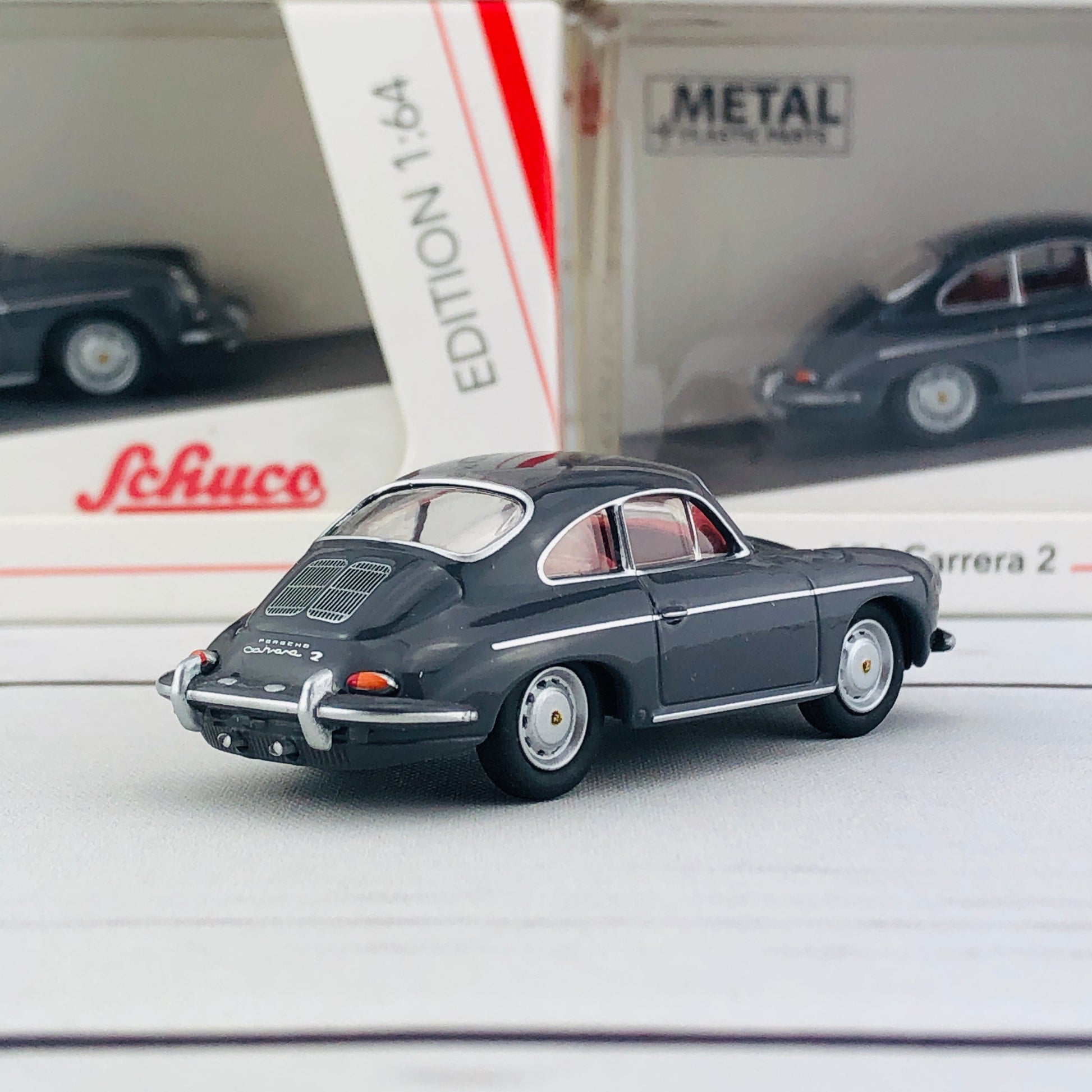 Schuco 1/64 Porsche 356 Carrera 2 (Art. Nr 45 201 7900)
