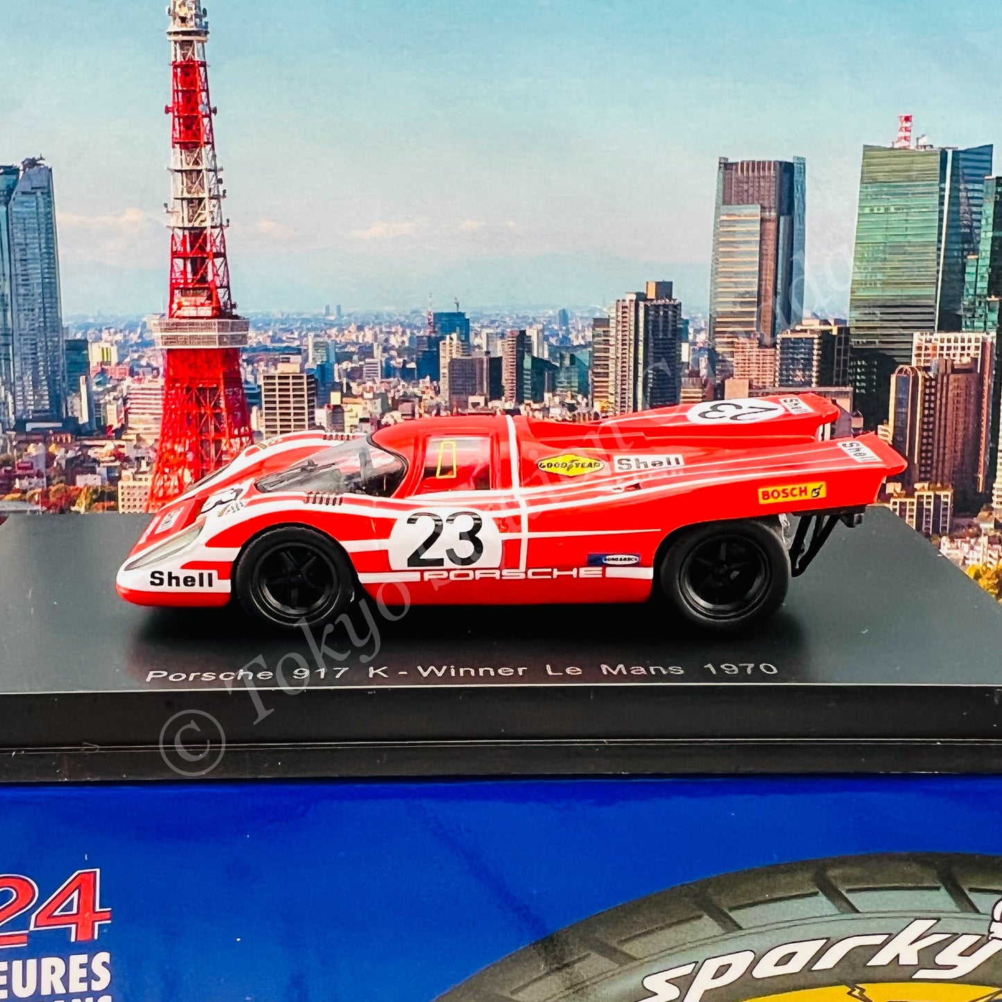 Sparky 1/64 Porsche 917 K #23 24H Le Mans 1970 R. Attwood - H. Herrmann Y146